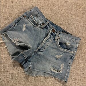 BLANKNYC Distressed Denim Shorts